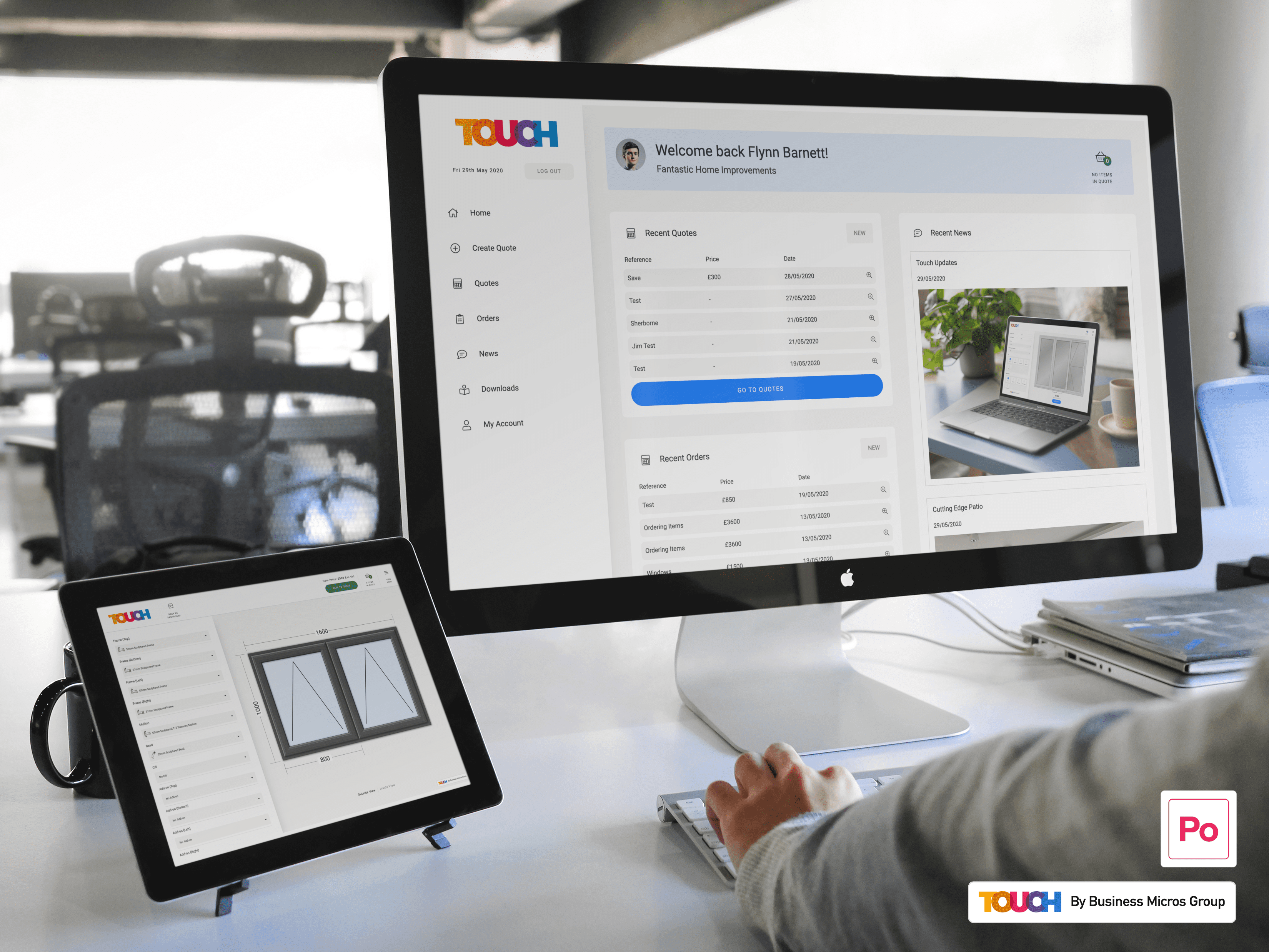 TOUCH Software -The Easy Way To Sell, Quote & Order Online - Business ...